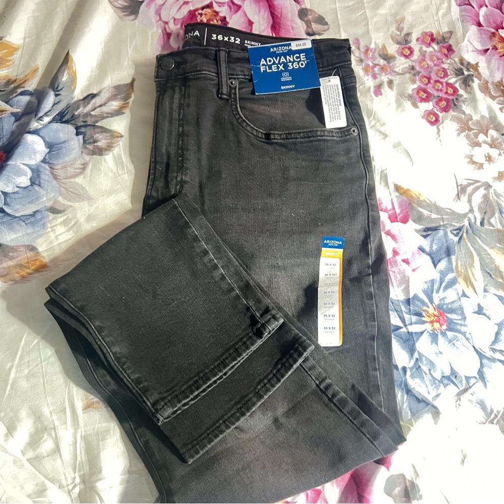 George Dark Gray Denim Pants